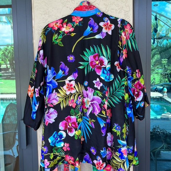 JOHNNY WAS  reversible kimono BN w tags - Picture 3 of 5